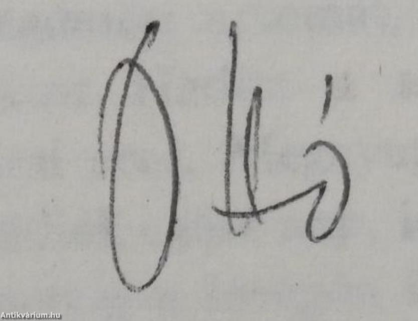 A hetedik pecsét (dedikált példány)