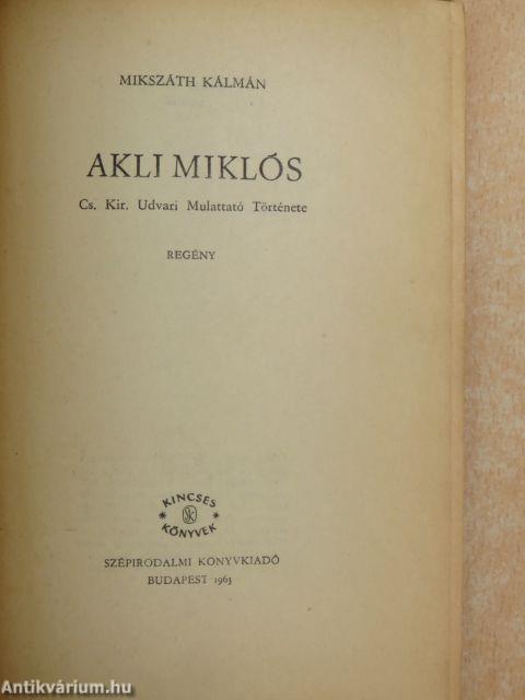 Akli Miklós