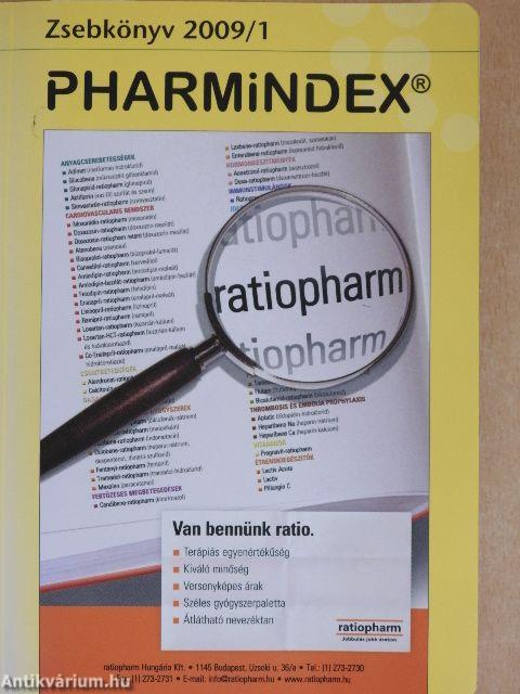 Pharmindex zsebkönyv 2009/1