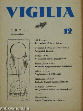 Vigilia 1971. december