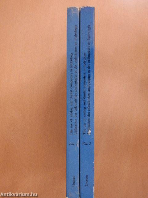 The use of analog and digital computers in hydrology 1-2.