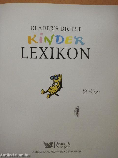 Reader's Digest Kinder Lexikon