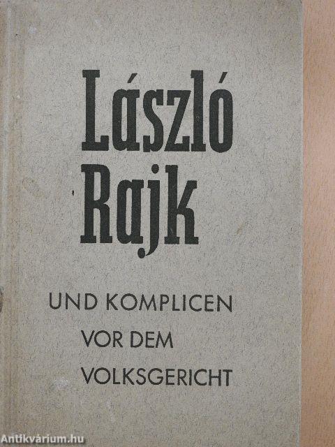 László Rajk und Komplicen vor dem Volksgericht