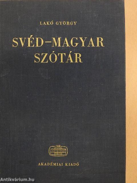 Svéd-magyar szótár