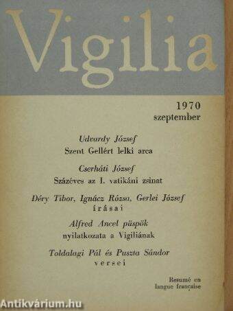 Vigilia 1970. szeptember