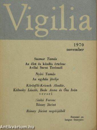 Vigilia 1970. november