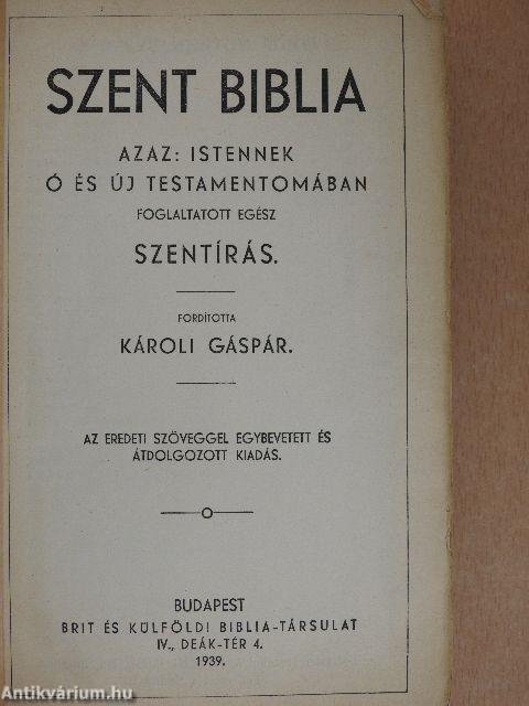 Szent Biblia