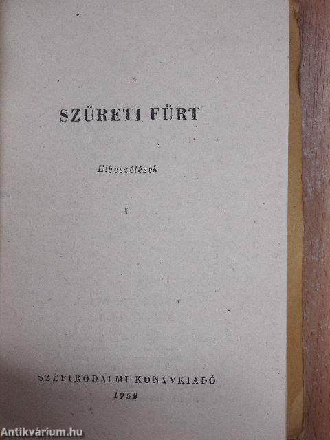 Szüreti fürt I-II.