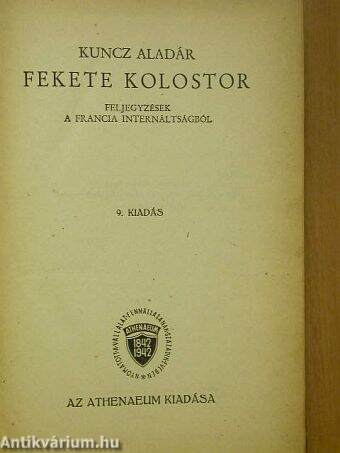 Fekete kolostor I-II.