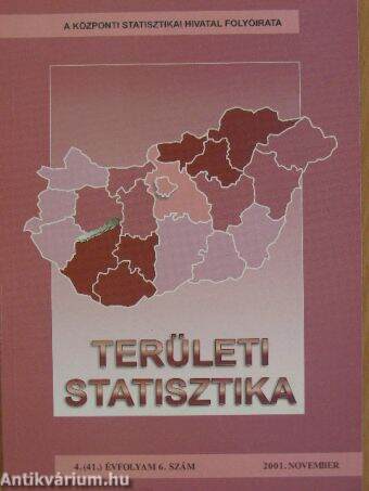 Területi Statisztika 2001. november