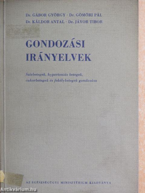 Gondozási irányelvek