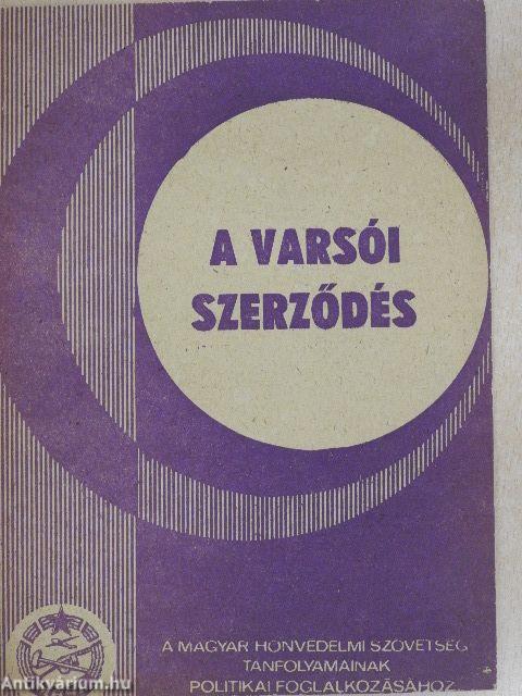 A varsói szerződés