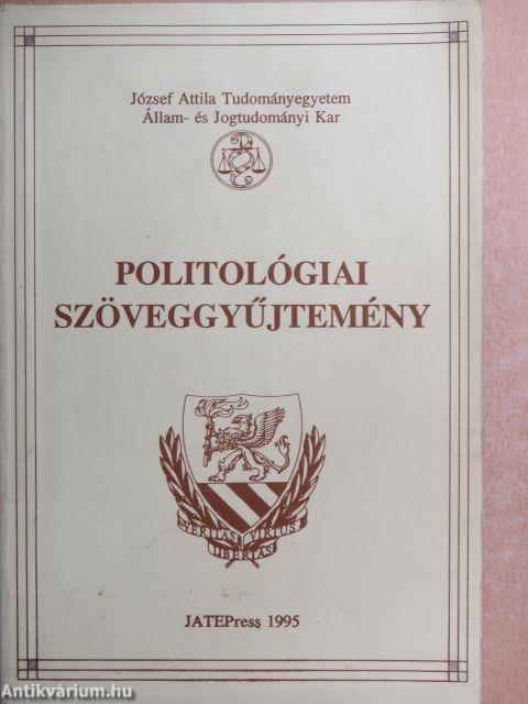 Politológiai szöveggyűjtemény