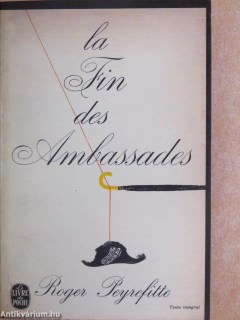 La fin des ambassades