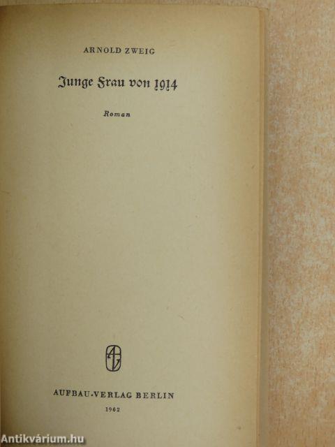 Junge Frau von 1914