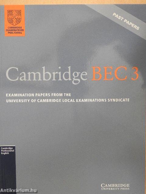 Cambridge BEC 3