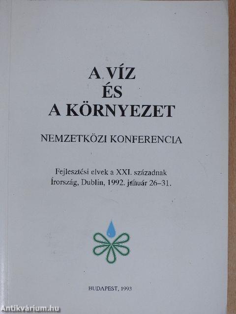 A víz és a környezet