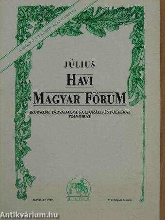 Július Havi Magyar Fórum 1997.