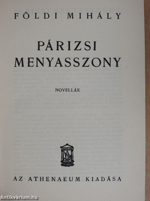 Párizsi menyasszony