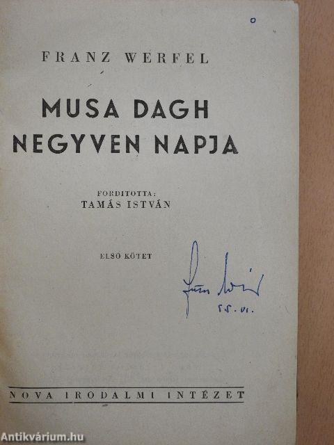 Musa Dagh negyven napja I-II.