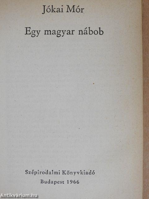 Egy magyar nábob