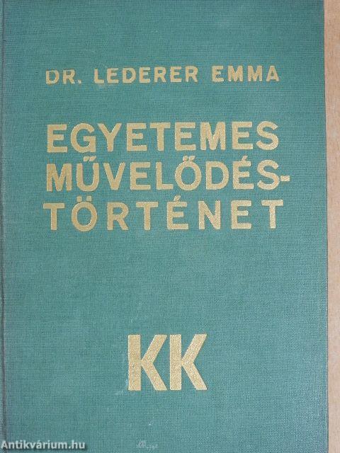 Egyetemes művelődéstörténet