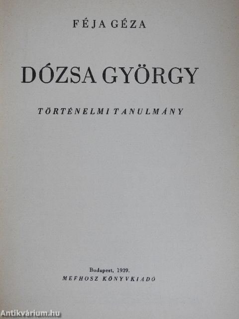 Dózsa György