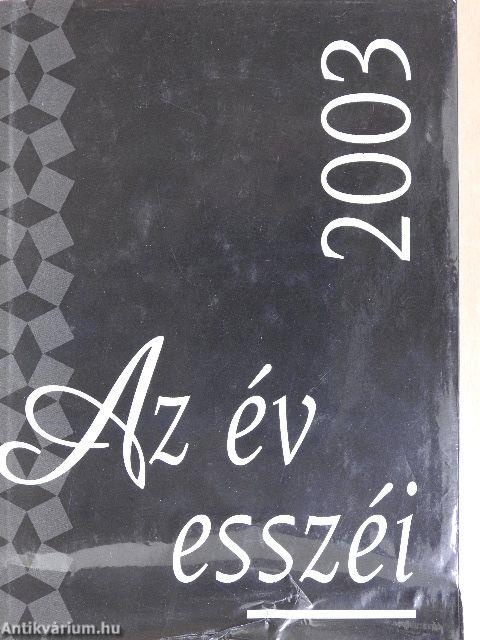 Az év esszéi 2003