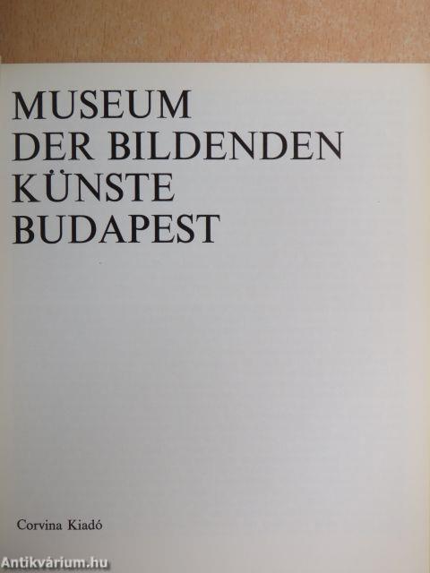 Museum der Bildenden künste Budapest