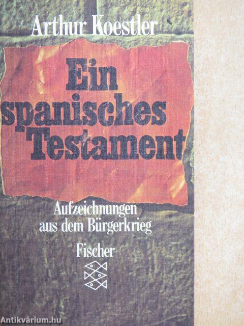 Ein spanisches Testament