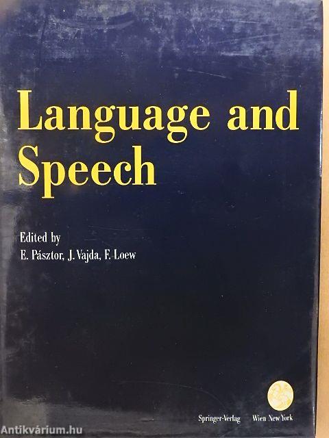 Language and Speech