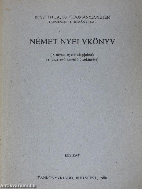 Német nyelvkönyv 