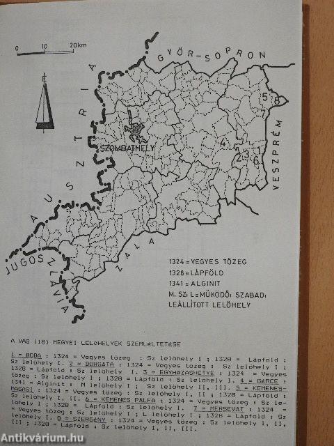 Magyarország nemfémes ásványi nyersanyagvagyonának 1992. I. 1. helyzetű mérlege II. talajjavító ásványi nyersanyagok