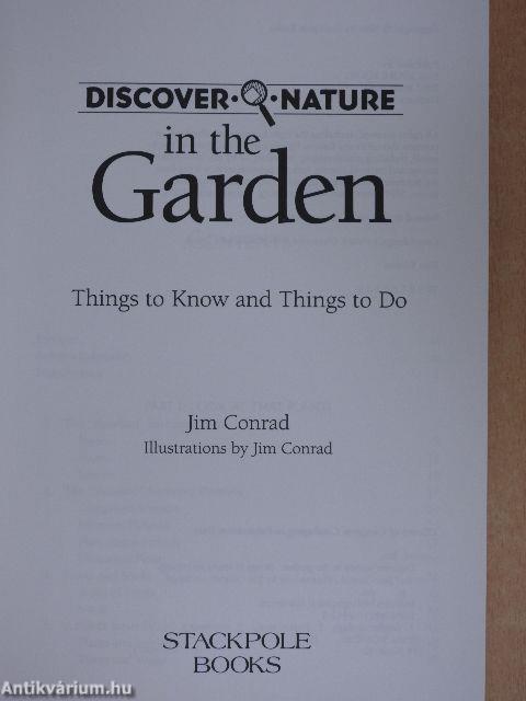 Discover Nature in the Garden