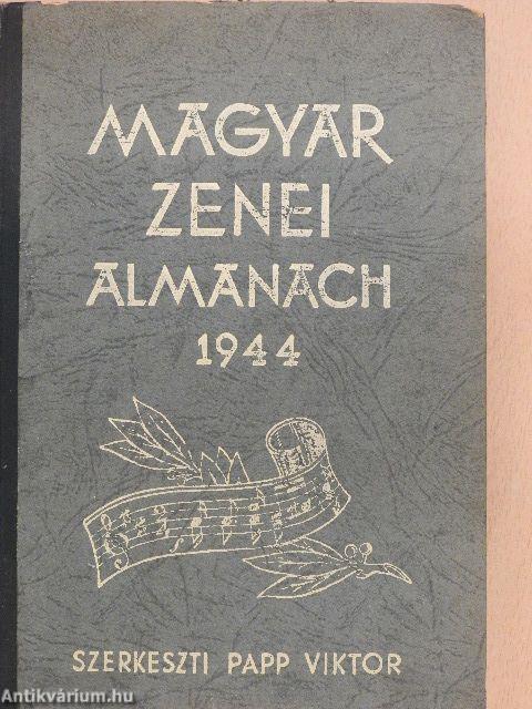 Magyar Zenei Almanach 1944