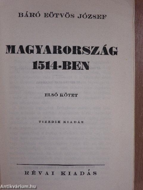 Magyarország 1514-ben I-II.