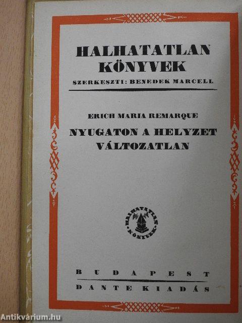 Nyugaton a helyzet változatlan