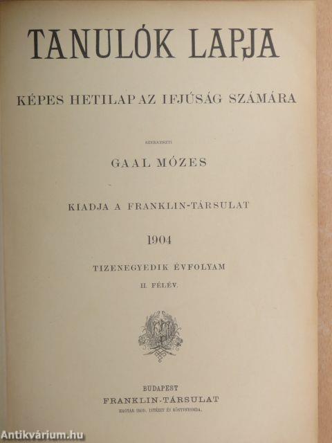 Tanulók lapja 1904. (nem teljes évfolyam)