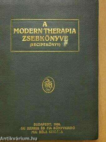 A modern therapia zsebkönyve