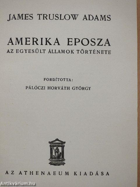 Amerika eposza