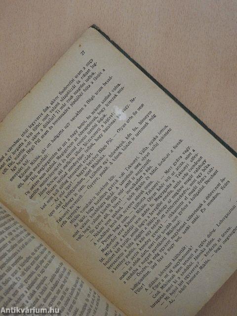 A kötéltánczos regénye