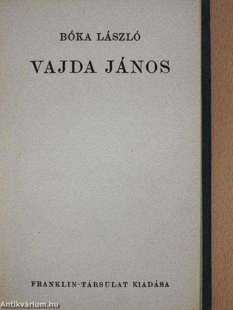 Vajda János