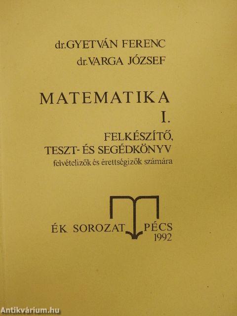 Matematika I-II.