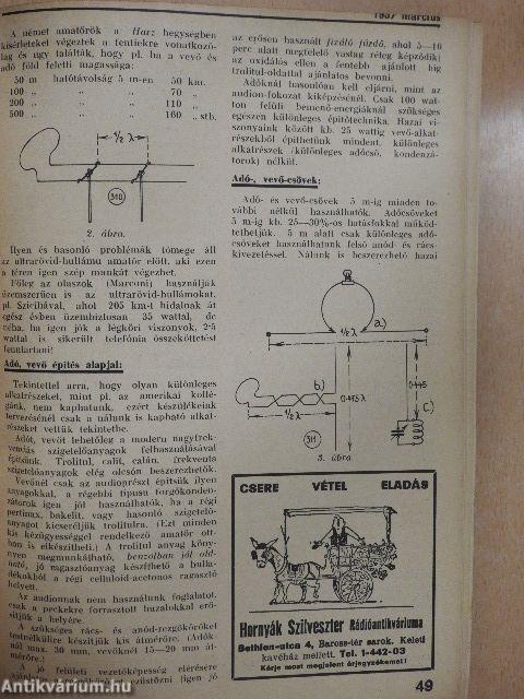 Rádió Technika 1937. január-december