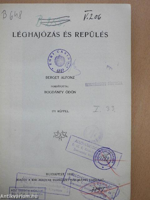 Léghajózás és repülés