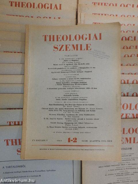 Theologiai Szemle 1962., 1964., 1968-1973., 1975., 1976., 1978-1980. (vegyes számok) (27 db)