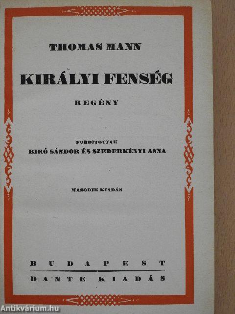 Királyi fenség