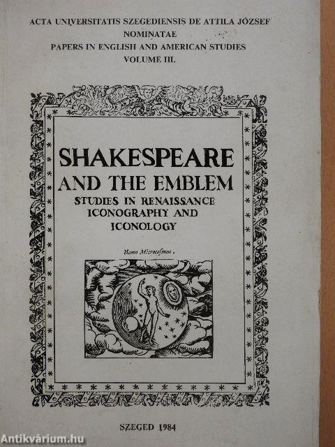 Shakespeare and the emblem