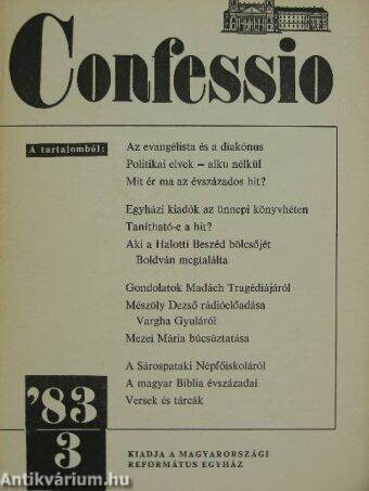 Confessio 1983/3.