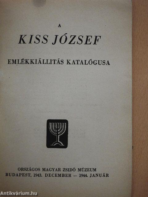 A Kiss József emlékkiállítás katalógusa